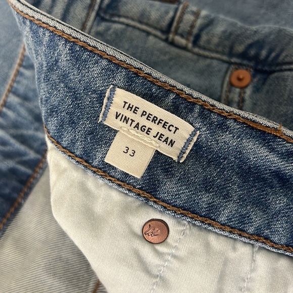 Madewell perfect Vintage Jeans size 33 - Picture 9 of 9